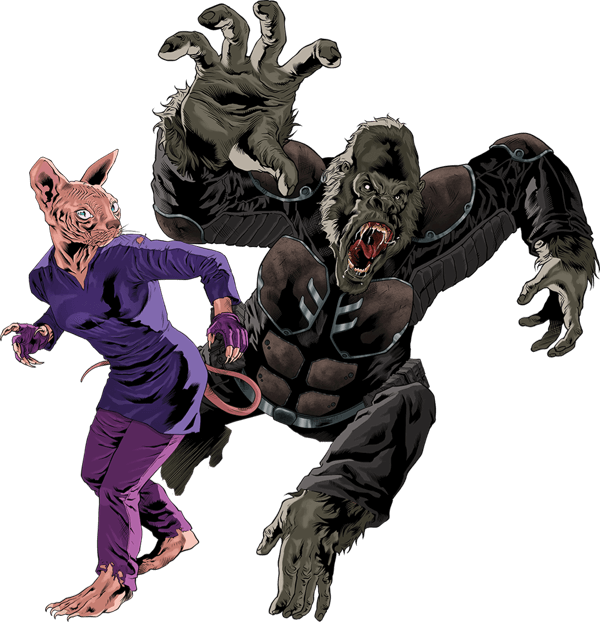 Escape from Moreau Asylum