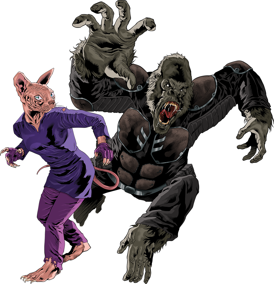 Escape from Moreau Asylum